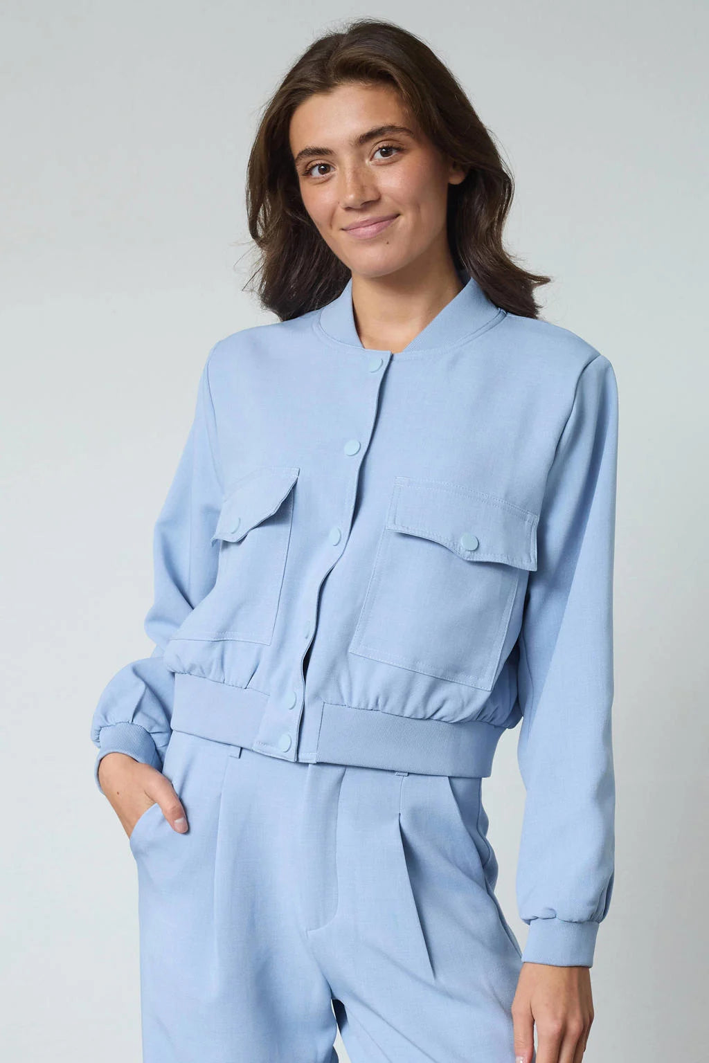 Sisterspoint Garwin Bomber Light Blue