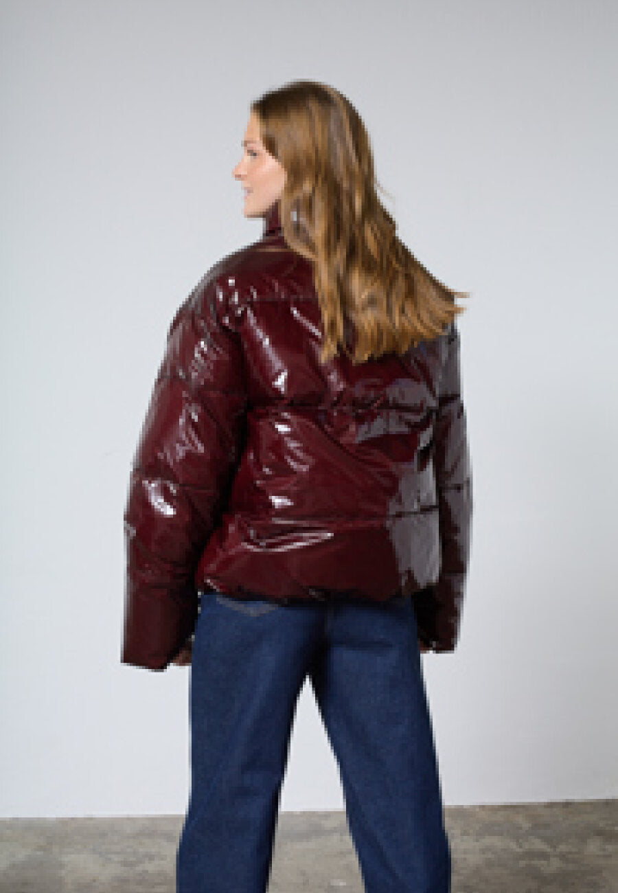 Sisterspoint Dux Short Jacket Deep Bordeaux