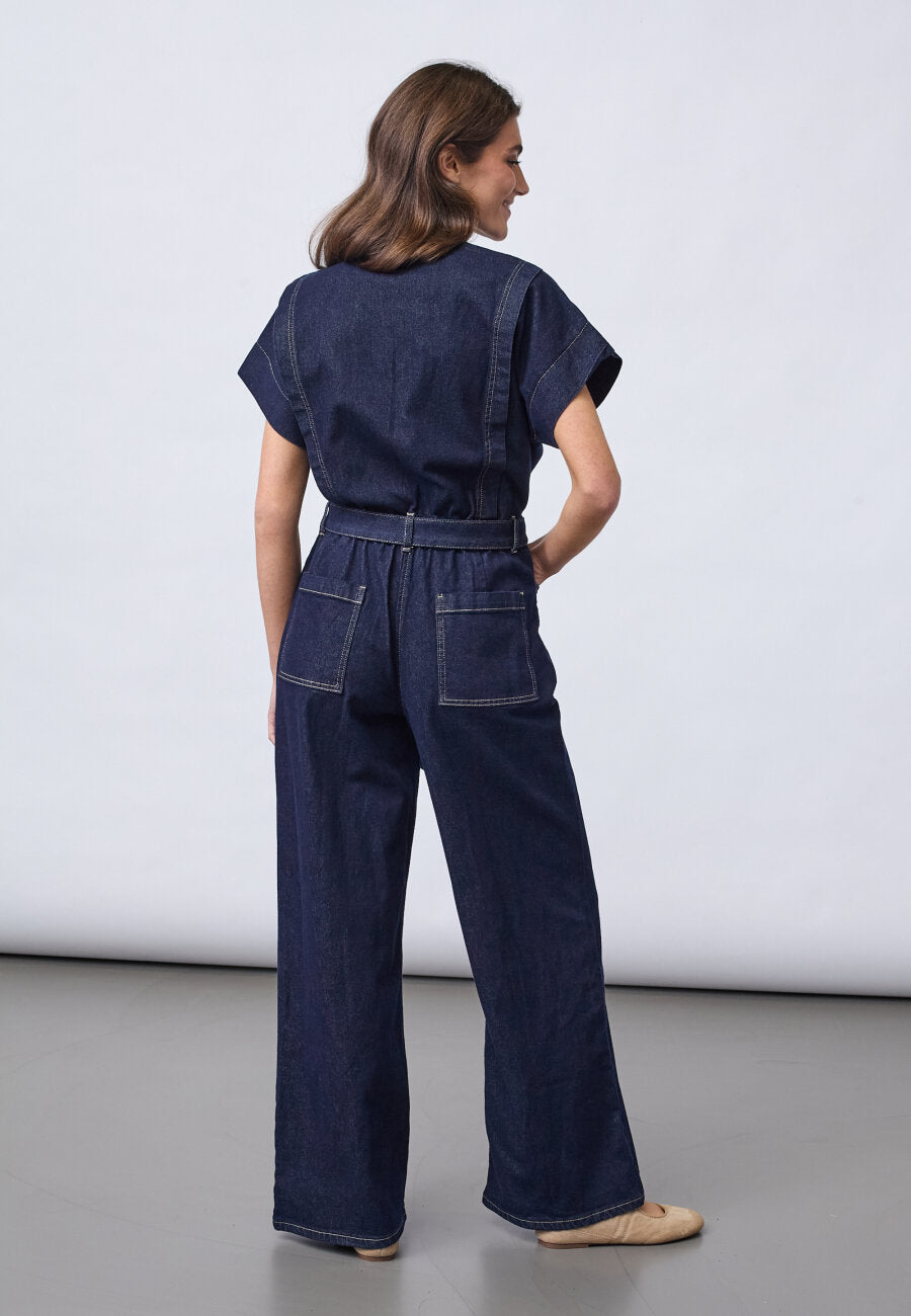 Sisterspoint Jumpsuit Feba Denim Look
