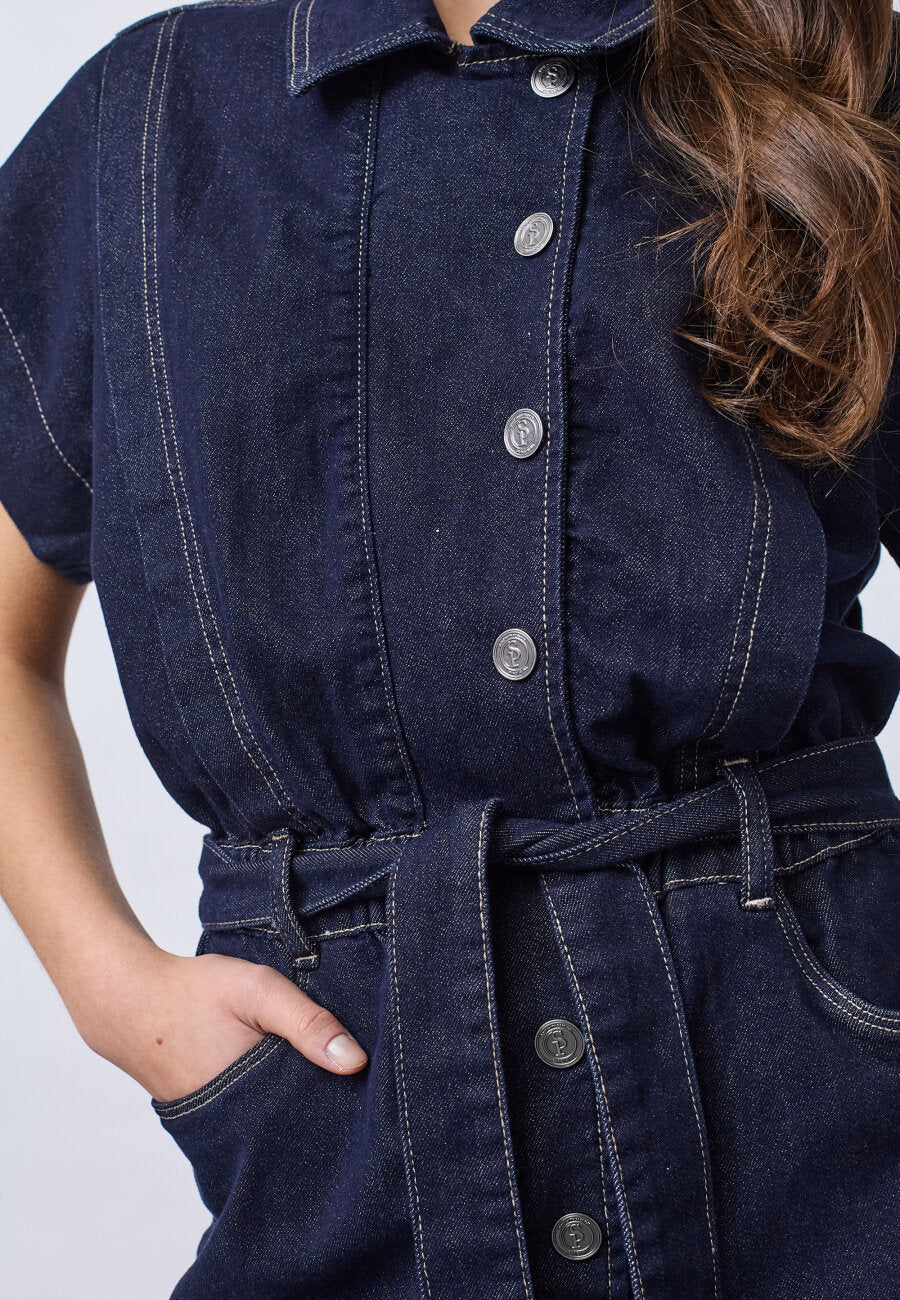 Sisterspoint Jumpsuit Feba Denim Look