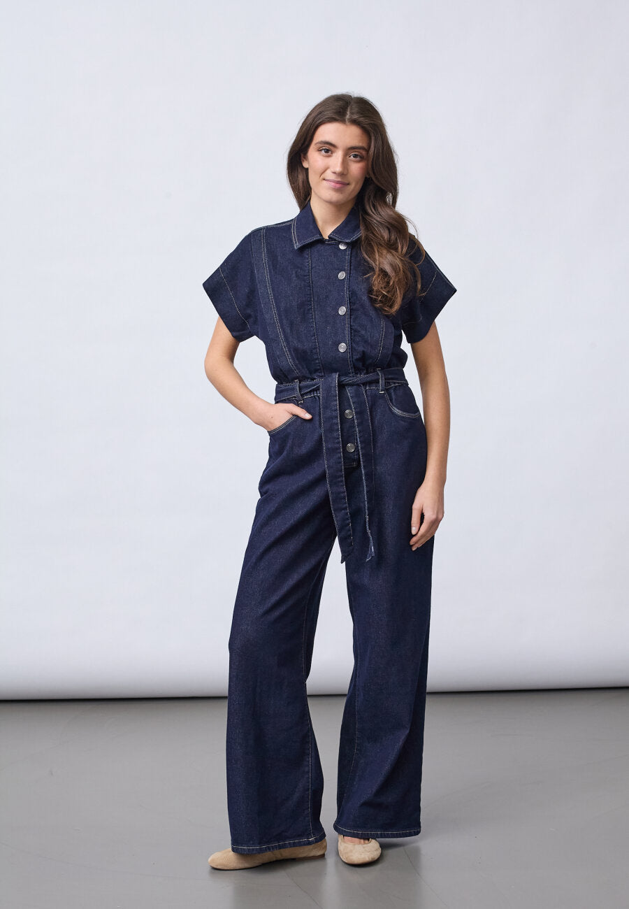 Sisterspoint Jumpsuit Feba Denim Look