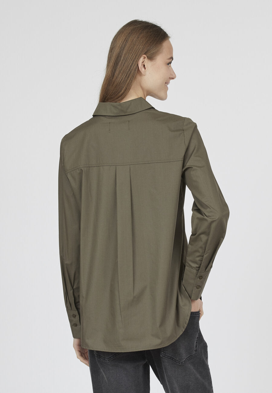 Sisterspoint Virra blouse Khaki Green