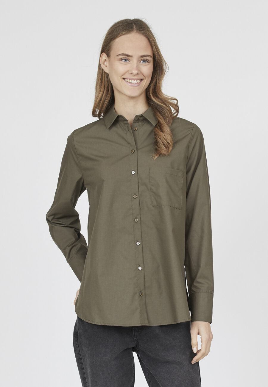 Sisterspoint Virra blouse Khaki Green