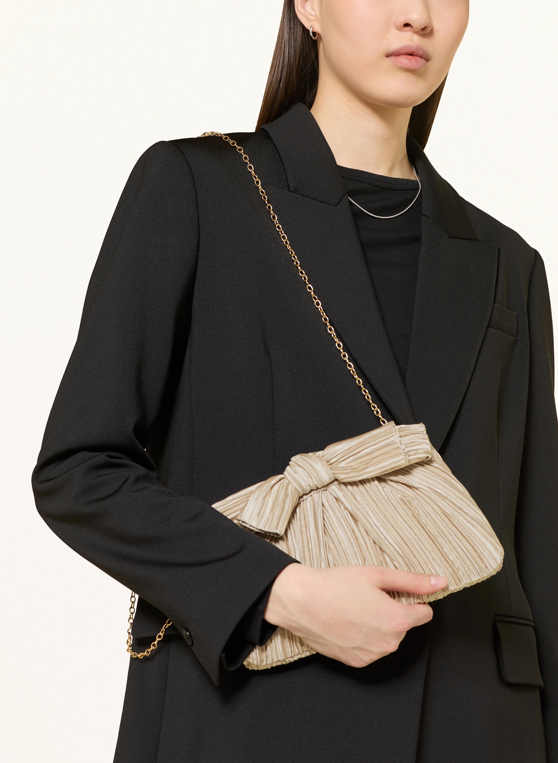 Swing Bow Evening Bag goud