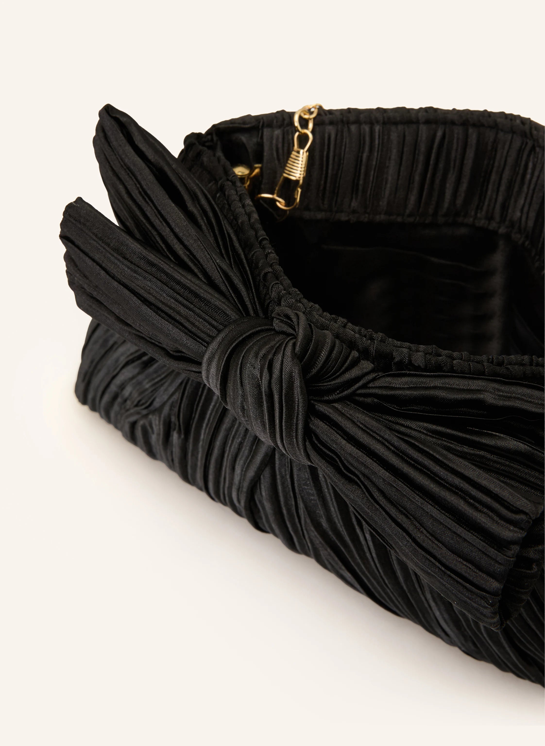Swing Bow Evening Bag zwart