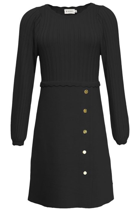 Accentil Eline Dress zwart