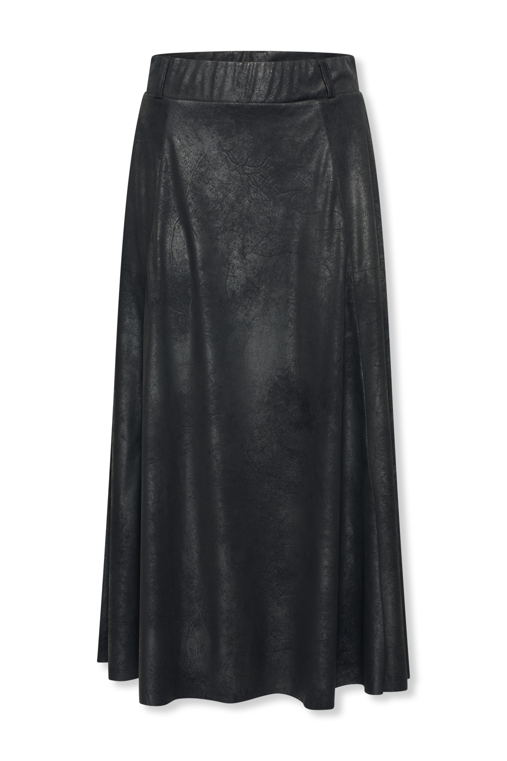 Helena Hart Lizzy Biker Leather Look Rok zwart