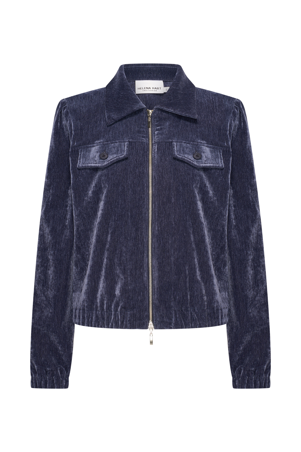 Helena Hart Riga Chenille Blazer marine