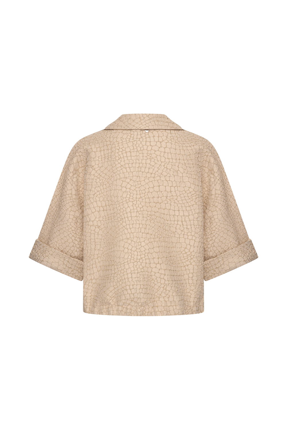 Helena Hart Blazer Pien Croco Sand