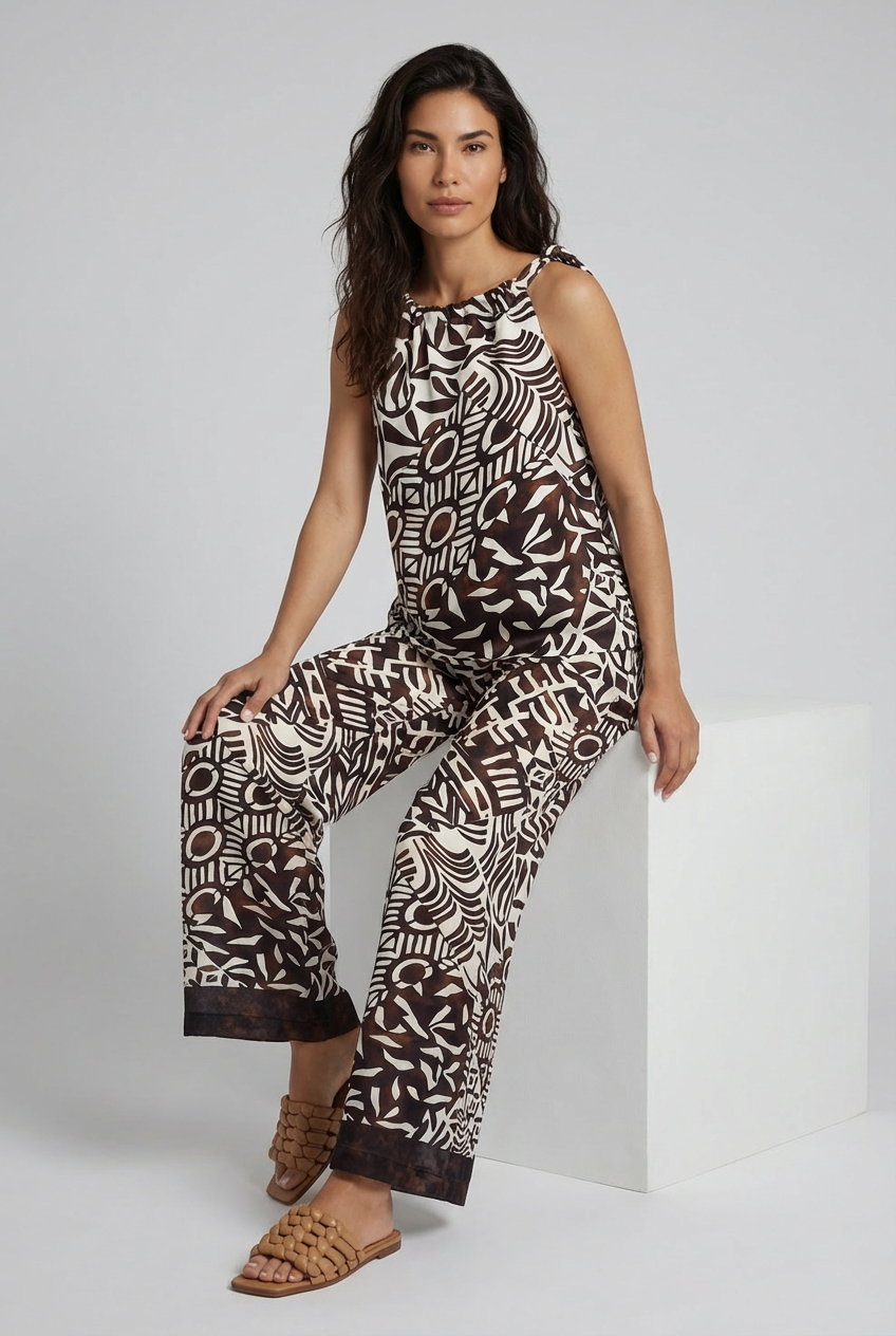 Helena Hart Broek Jay Vinty Etnic Choco