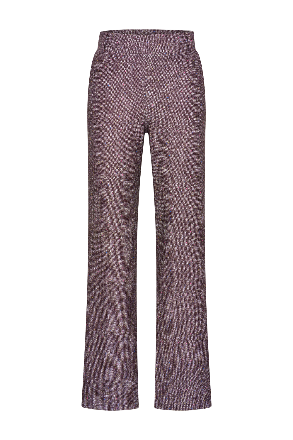 Helena Hart Nova Lano Lurex Broek - Donegal Tweet Burgundy