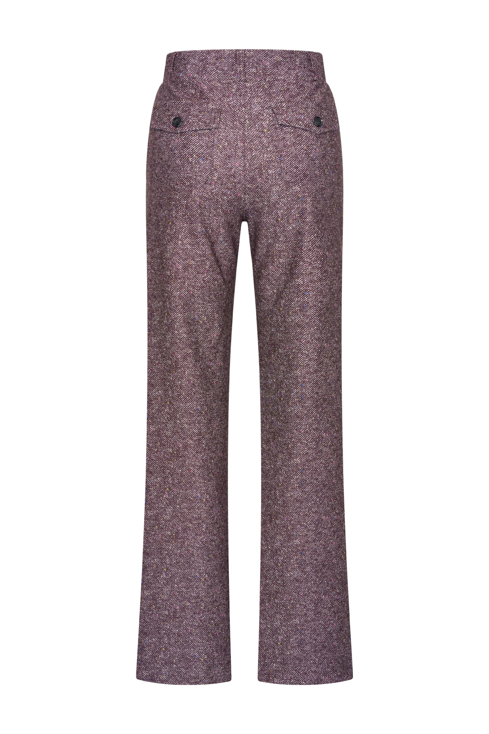 Helena Hart Nova Lano Lurex Broek - Donegal Tweet Burgundy