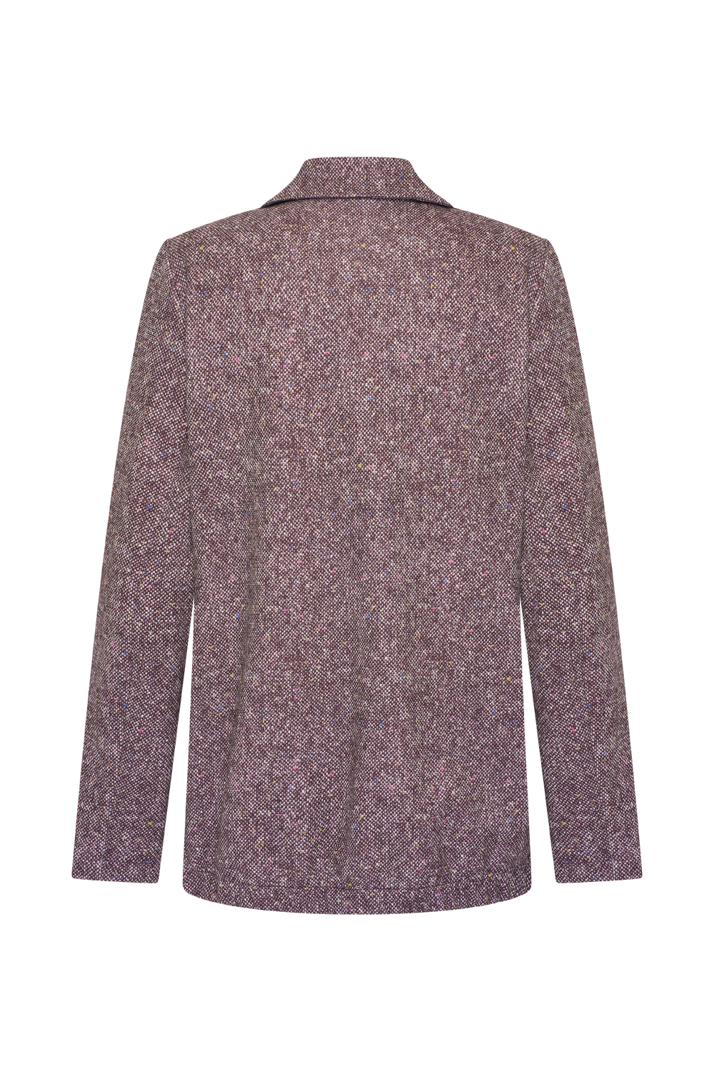 Helena Hart Nick Blazer Lano Lurex – Donegal Tweet Burgundy