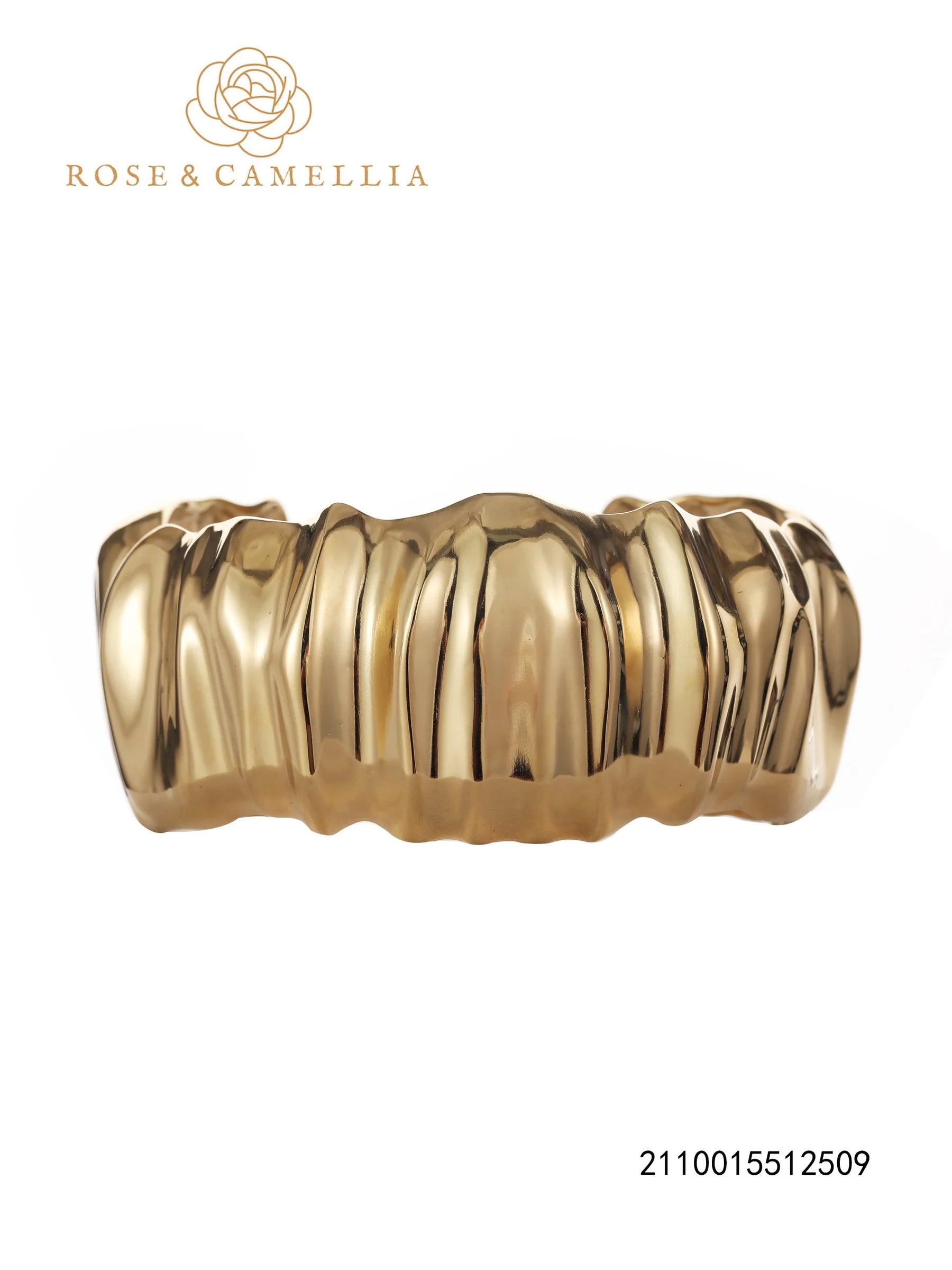 Rose & Camellia – Armband Relief Bold