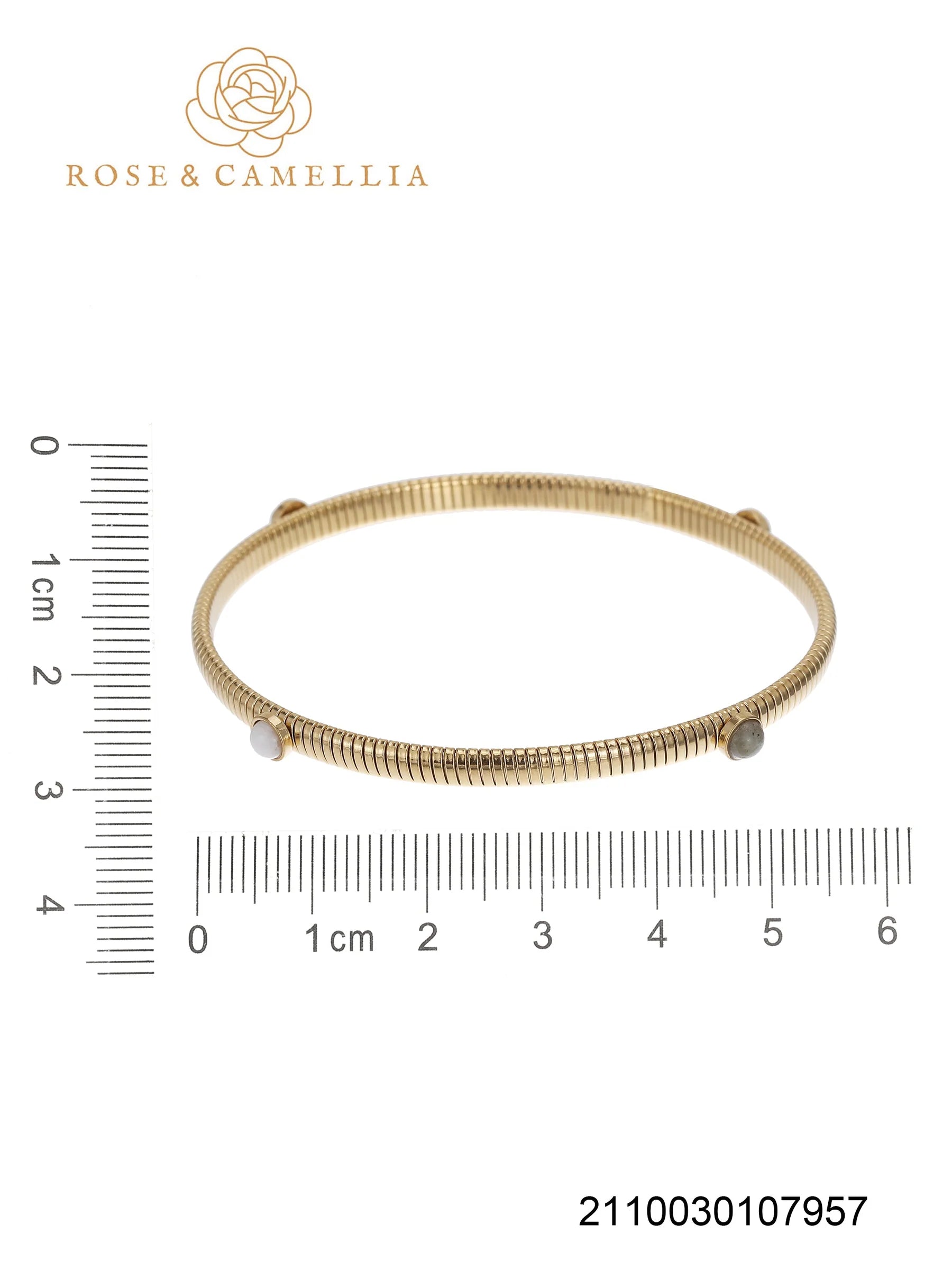 Rose & Camellia – Armband Grey Grace