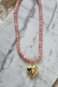 Fushi – Pink Heart Necklace