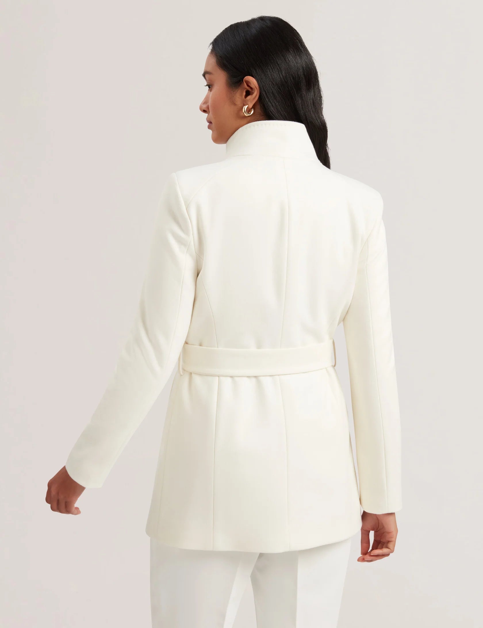 Ted Baker Rosses coat ivory