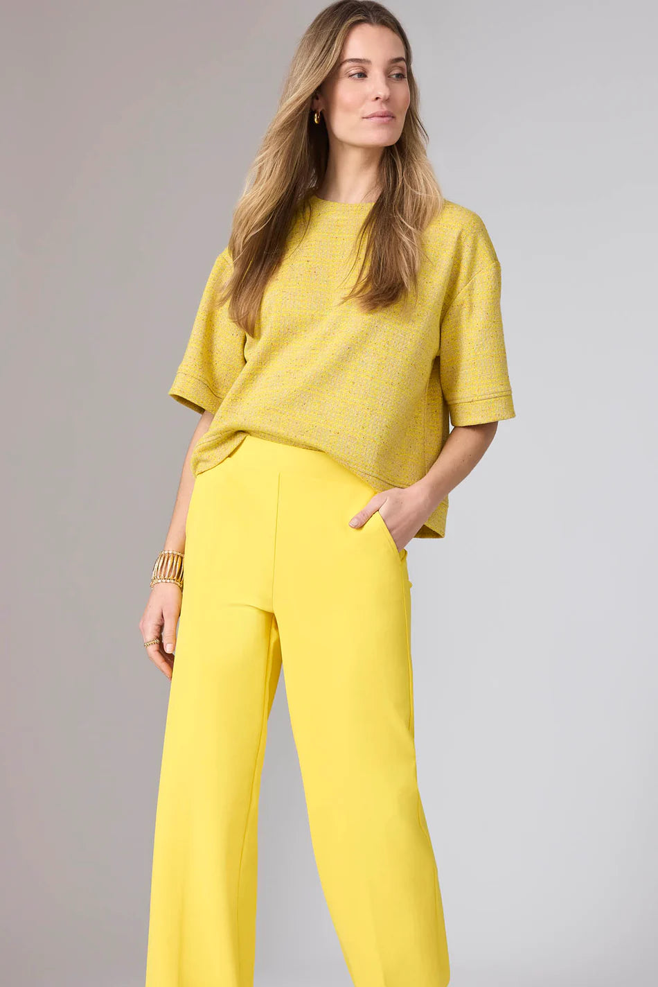 Corel Lily Pants Wide Prime Rose Yellow