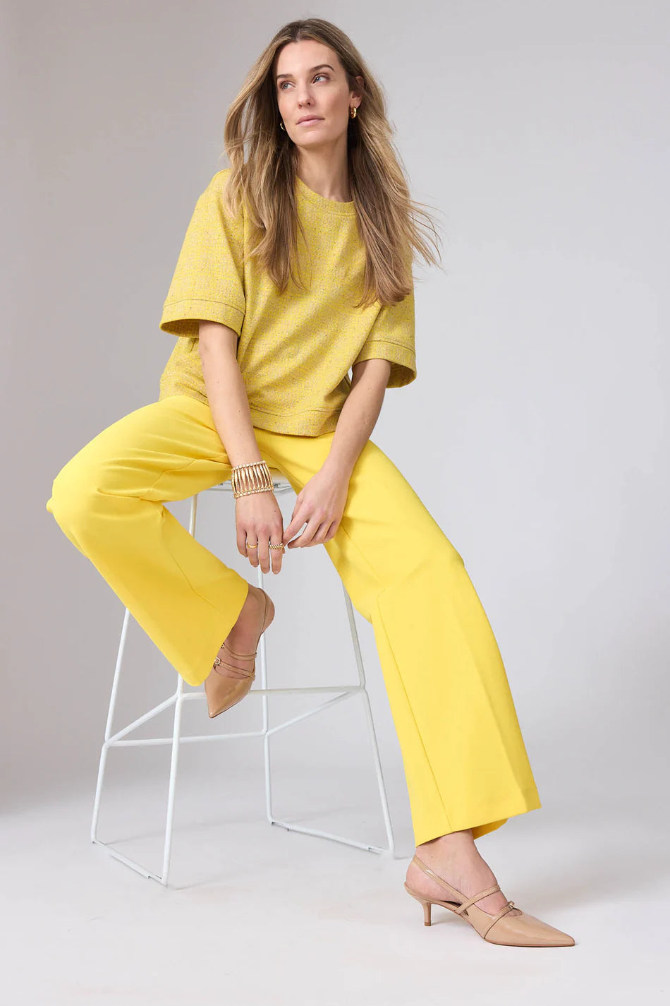 Corel Lily Pants Wide Prime Rose Yellow