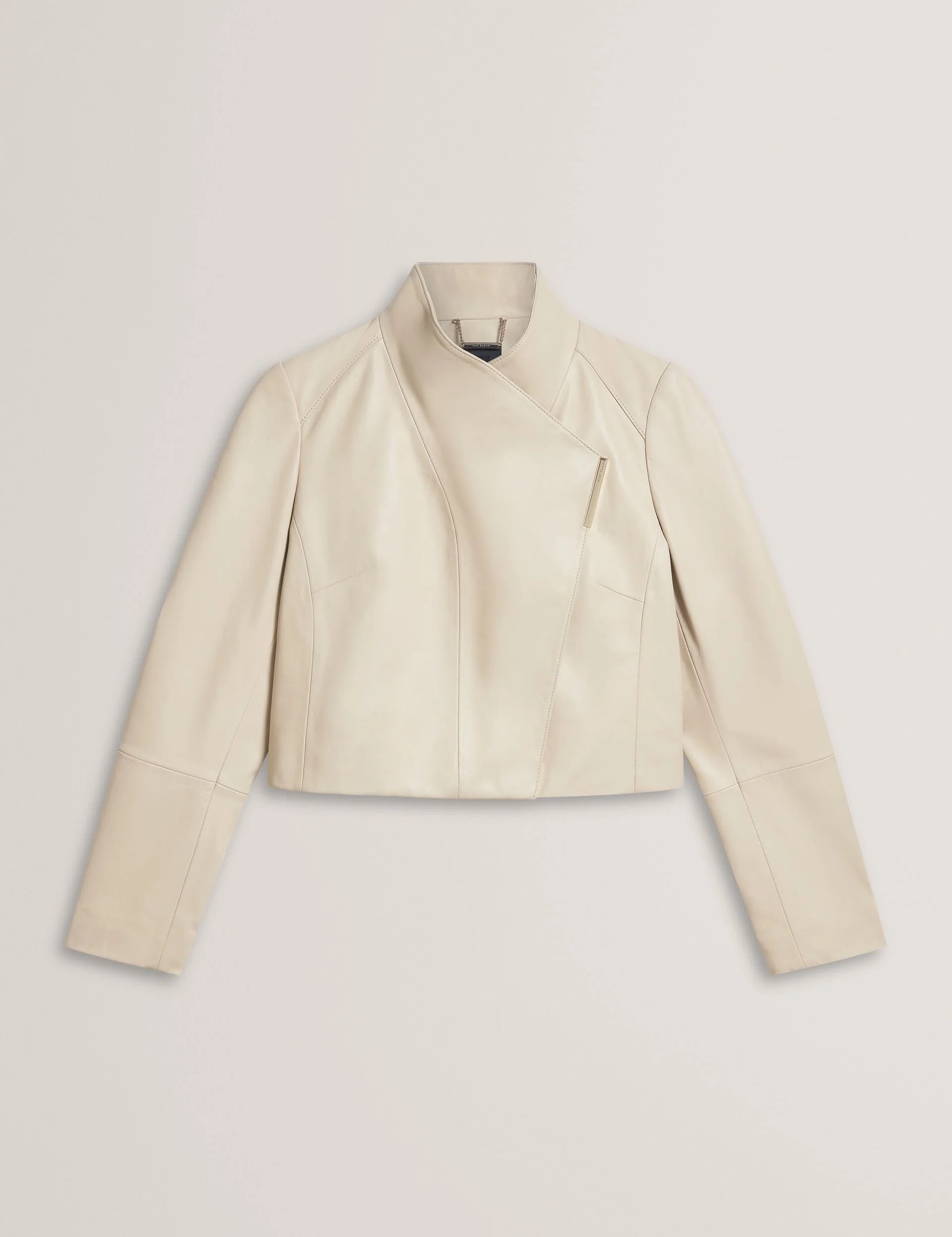 Ted Baker Leren Jasje Riyoze ivory