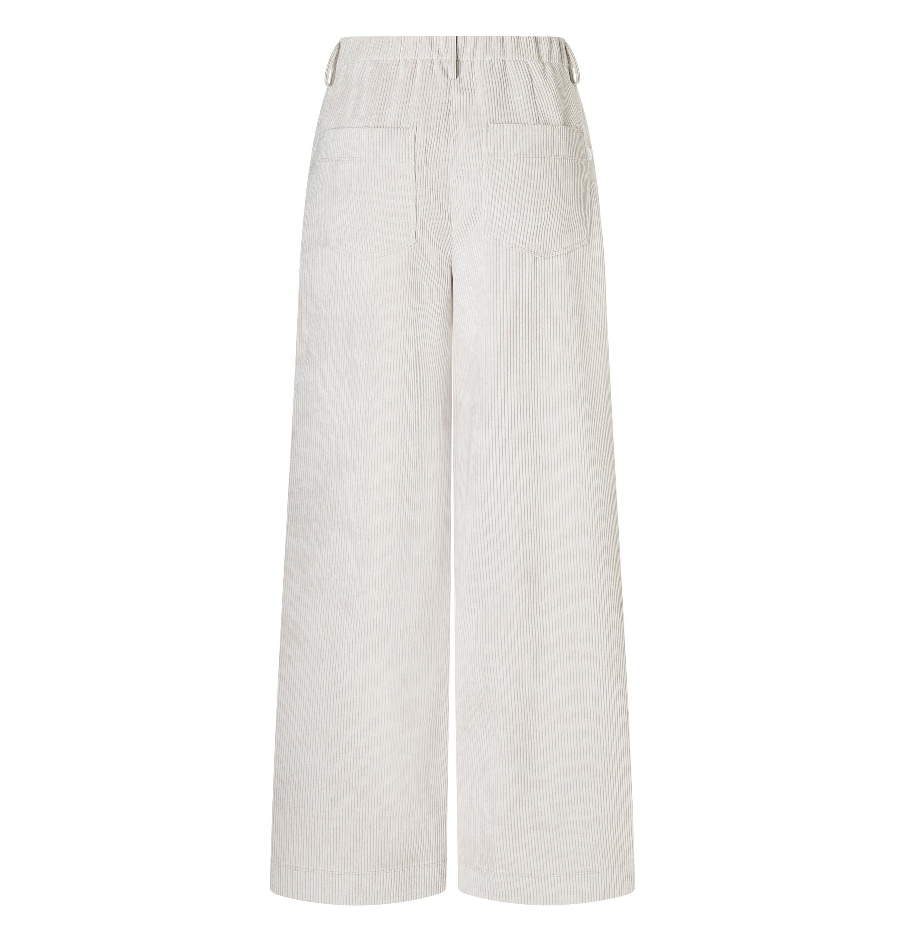 MAC Palazzo Corduroy Wide Leg Beige