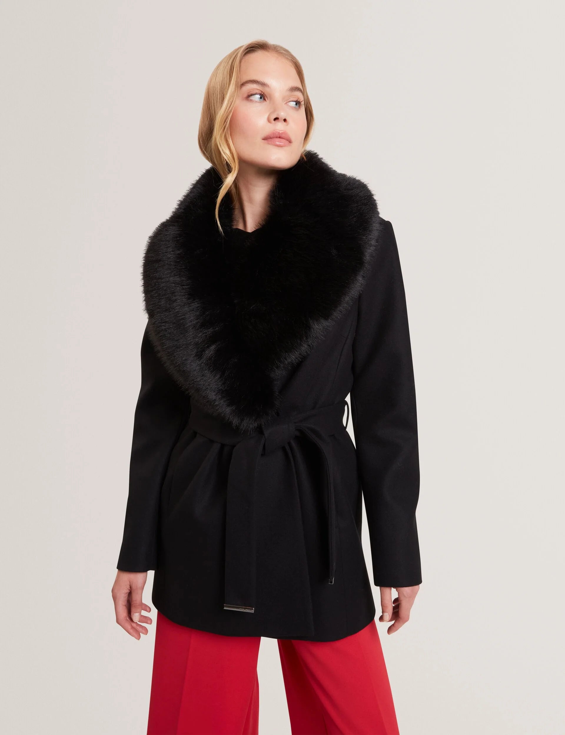 Ted Baker Toroja Short Wrap Coat