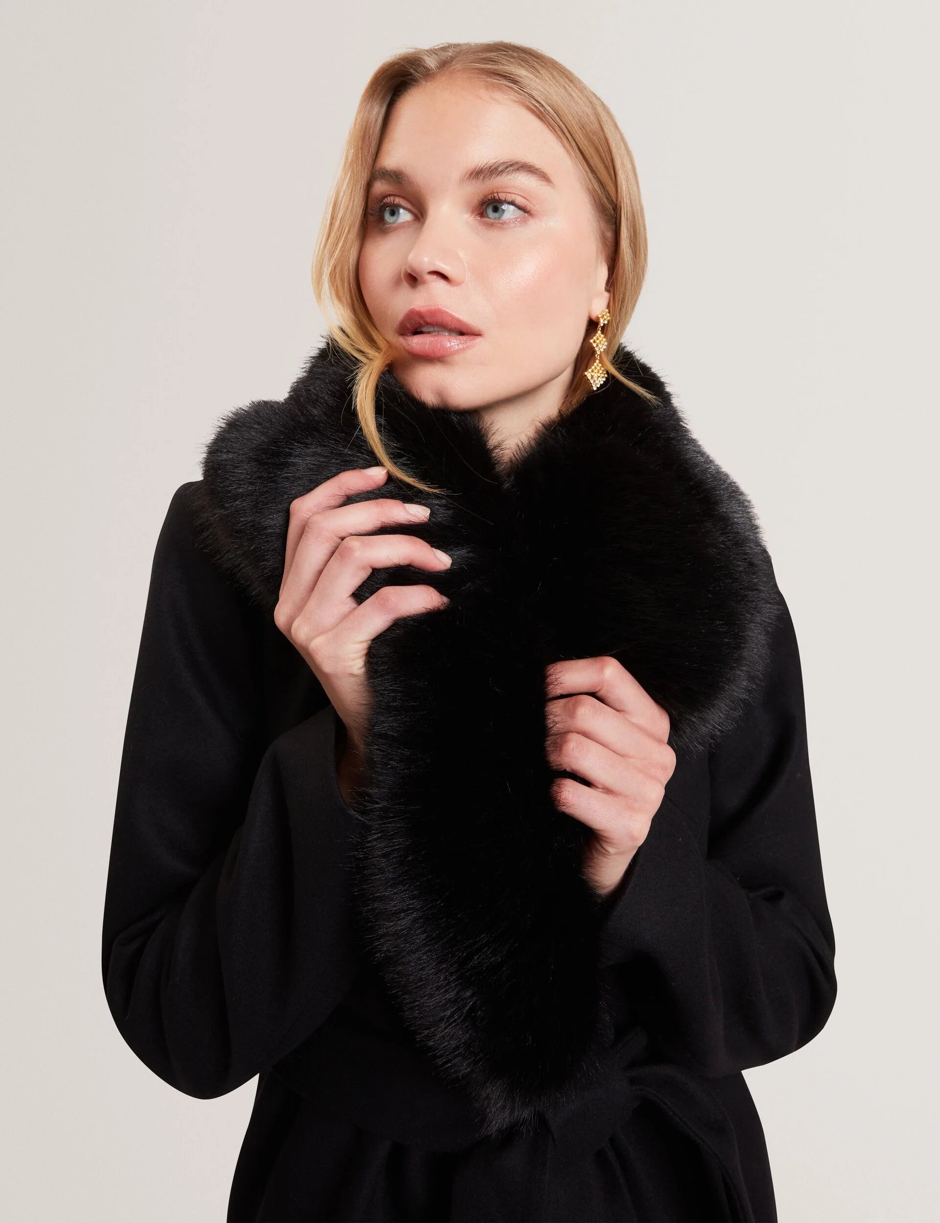 Ted Baker Toroja Short Wrap Coat