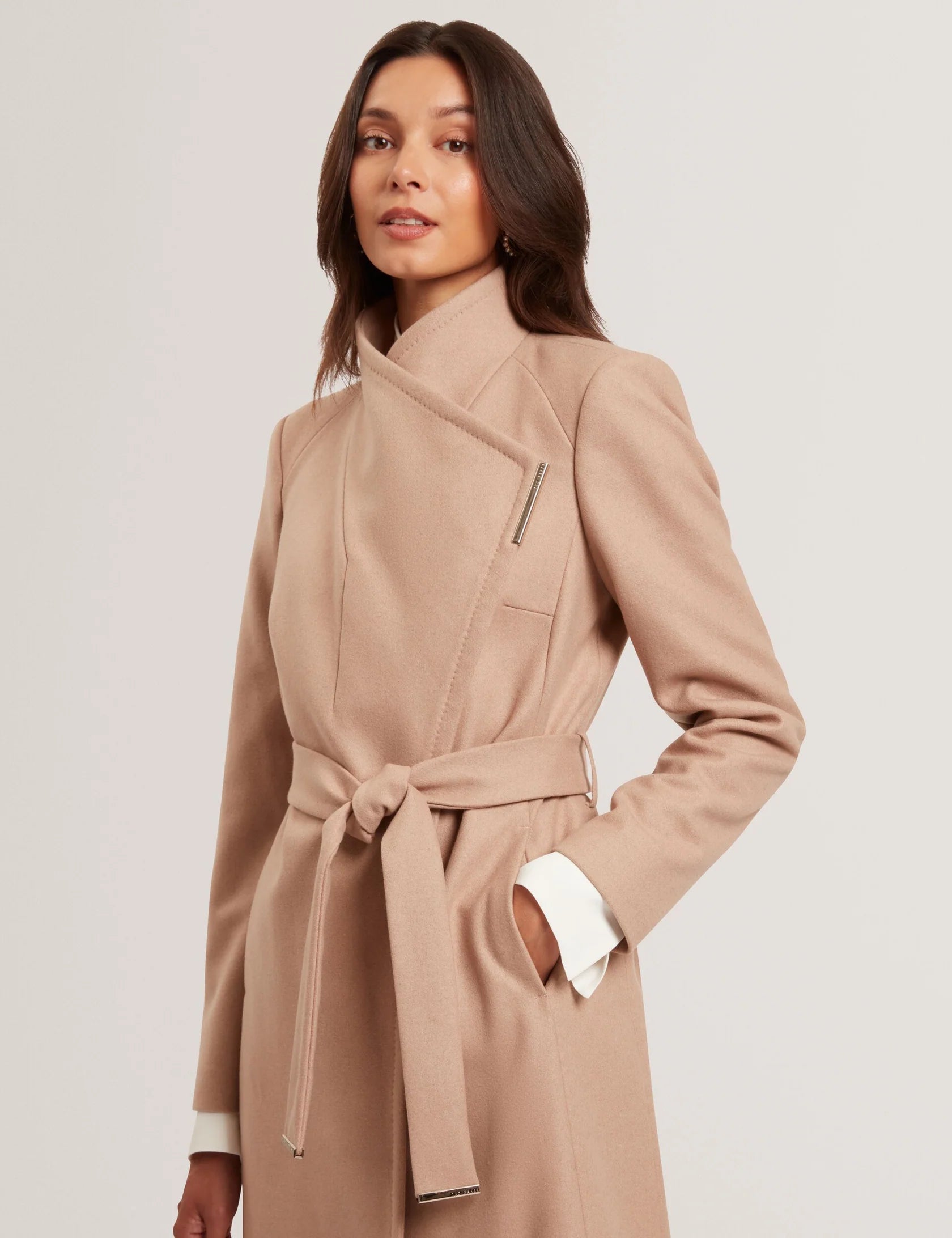 Ted Baker Rose Coat camel