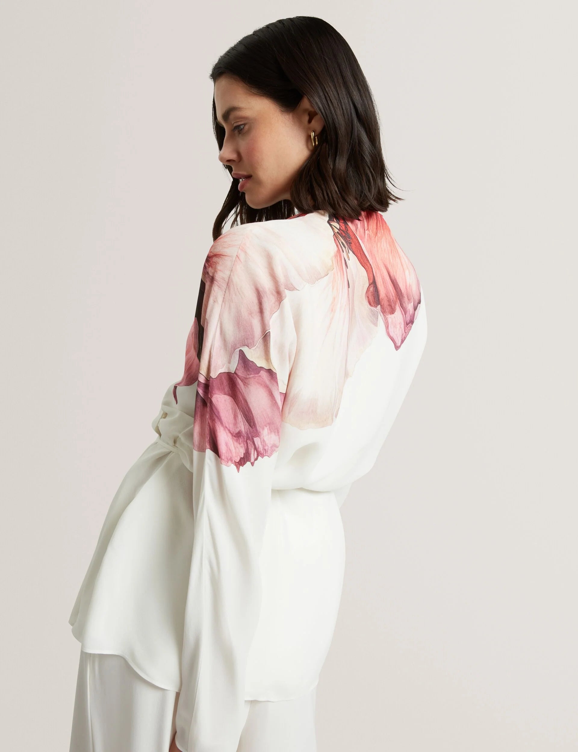 Ted Baker Joleene Floral Wrap Blouse