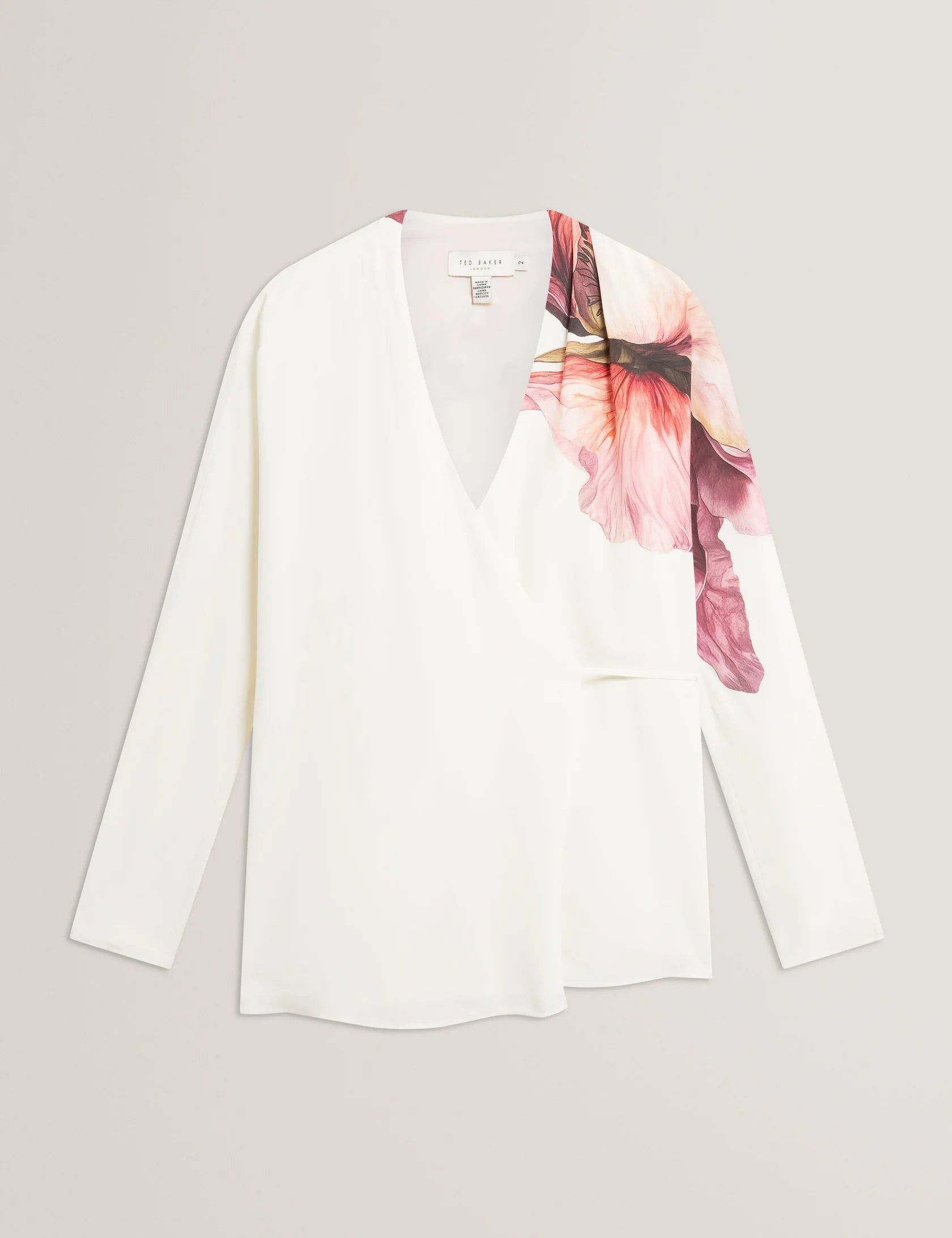 Ted Baker Joleene Floral Wrap Blouse