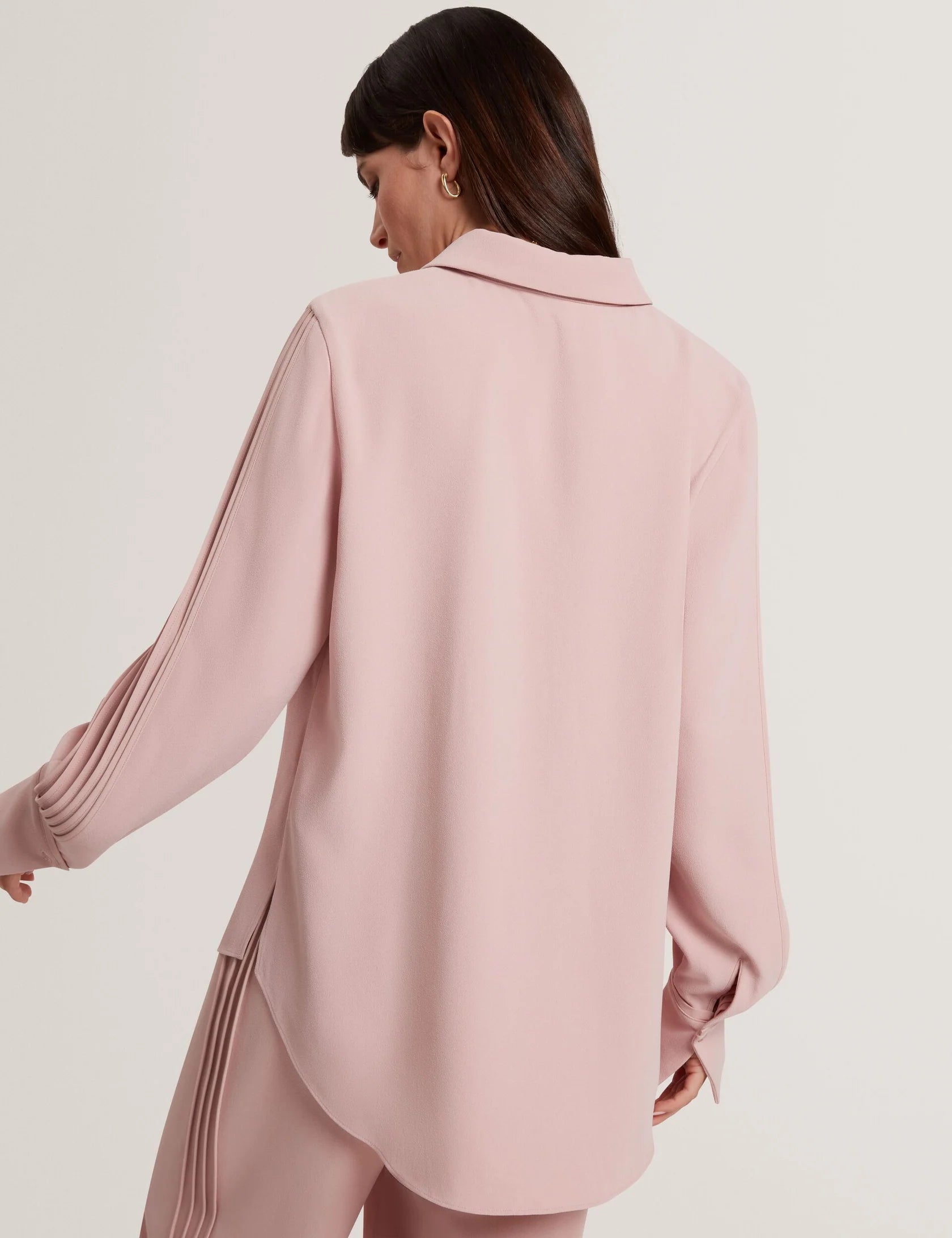Ted Baker Miriti Shirt Dusky Pink