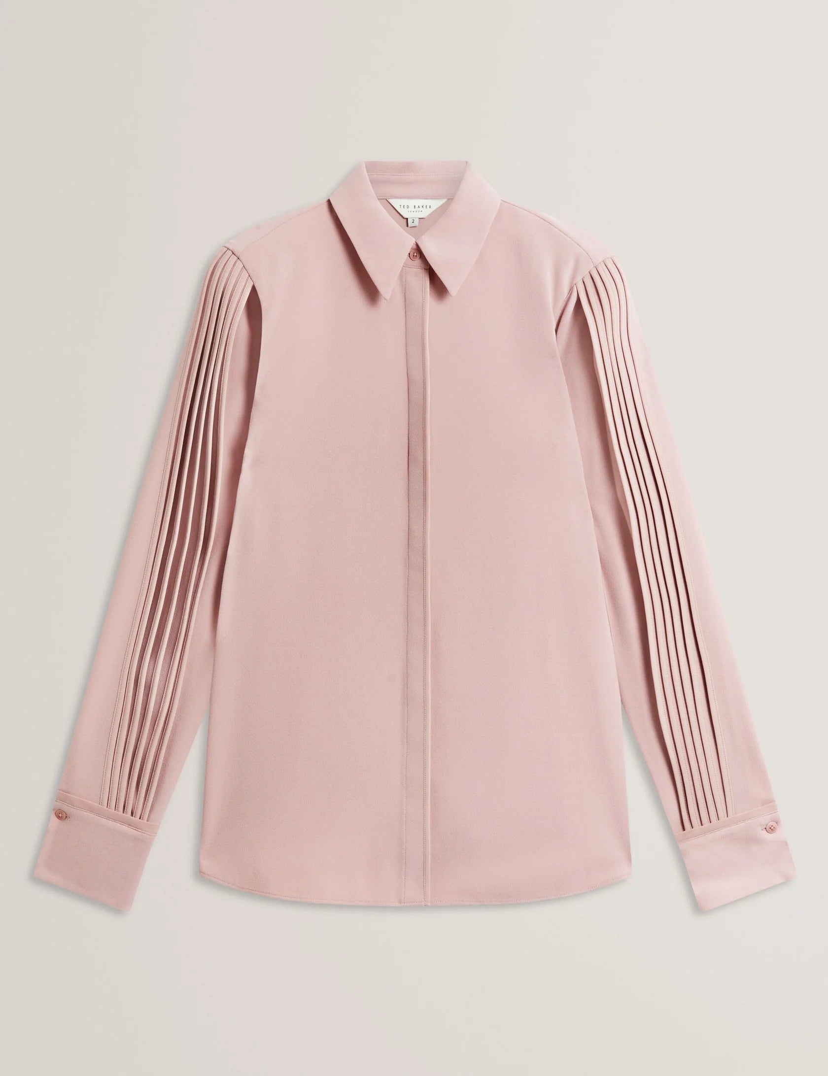 Ted Baker Miriti Shirt Dusky Pink