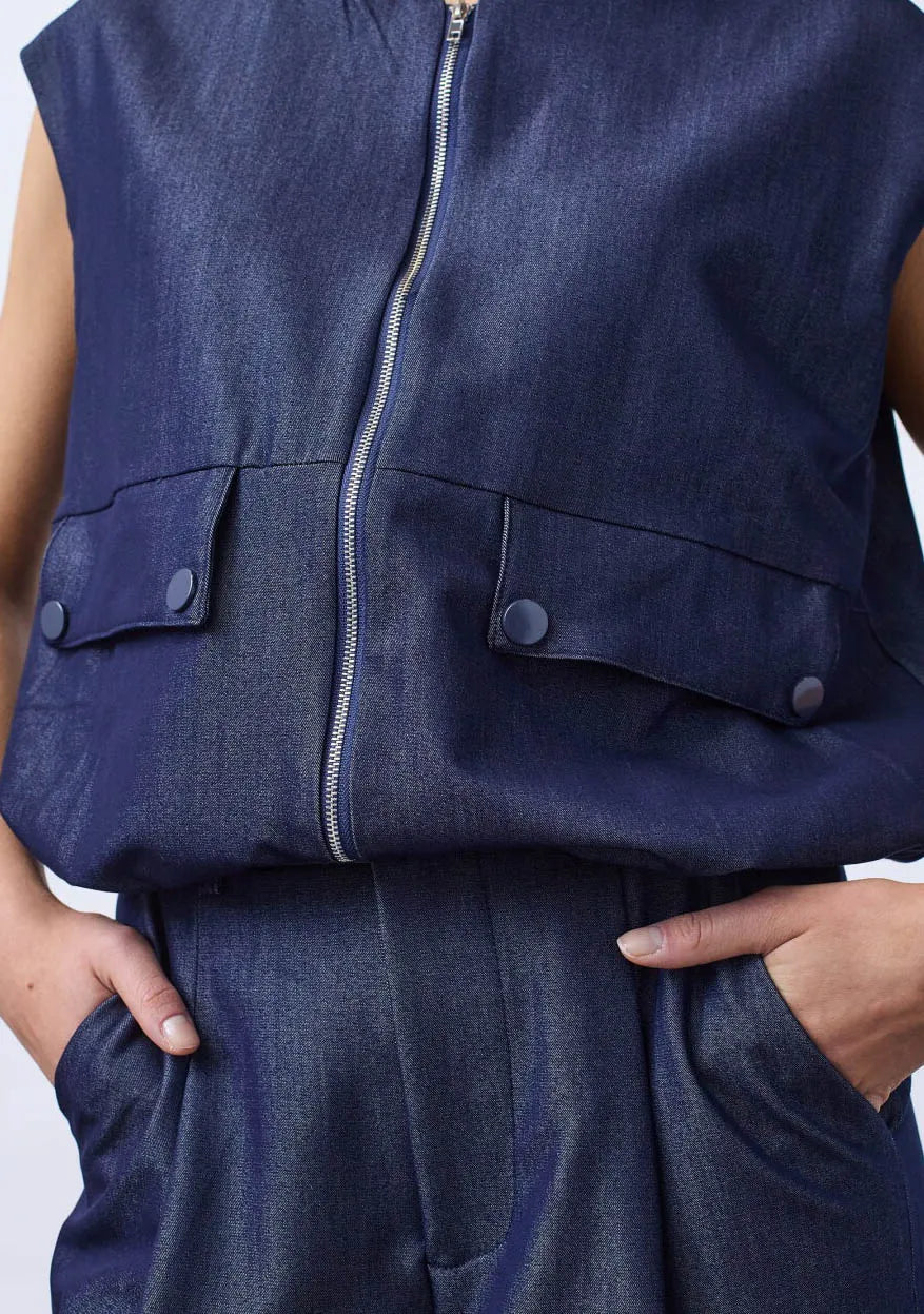 Sisterspoint Garwin Gilet Denim