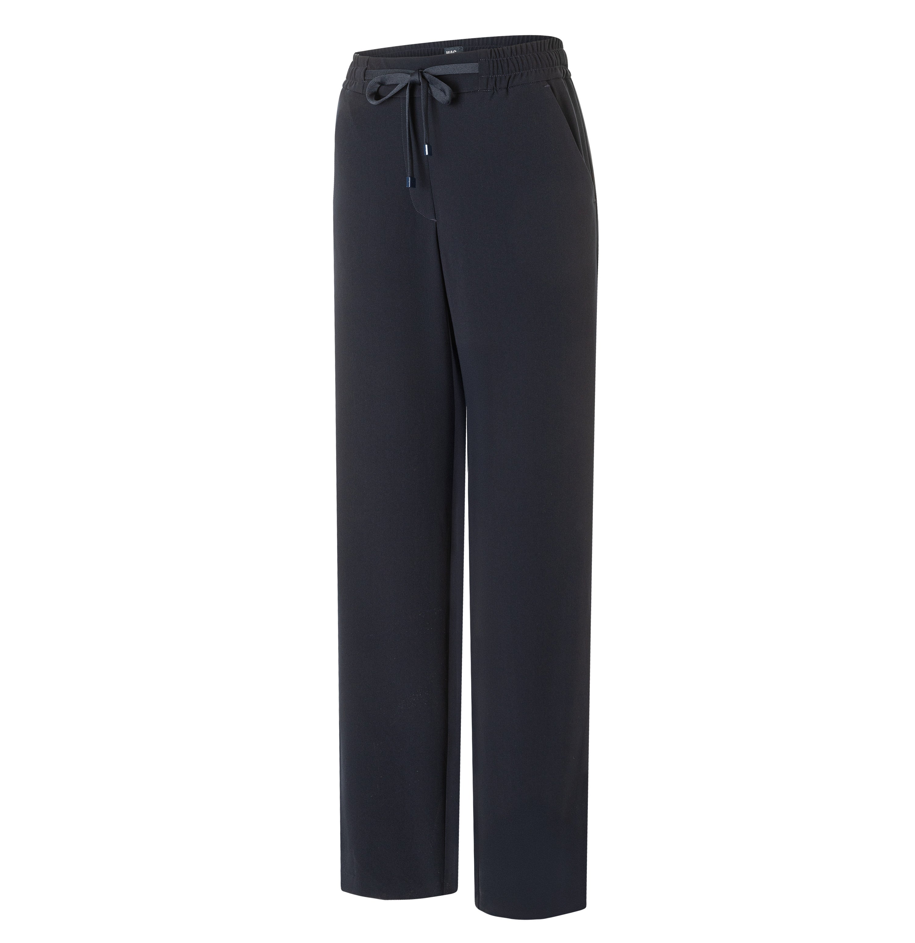 MAC Christy Wideleg Broek – Dark Blue