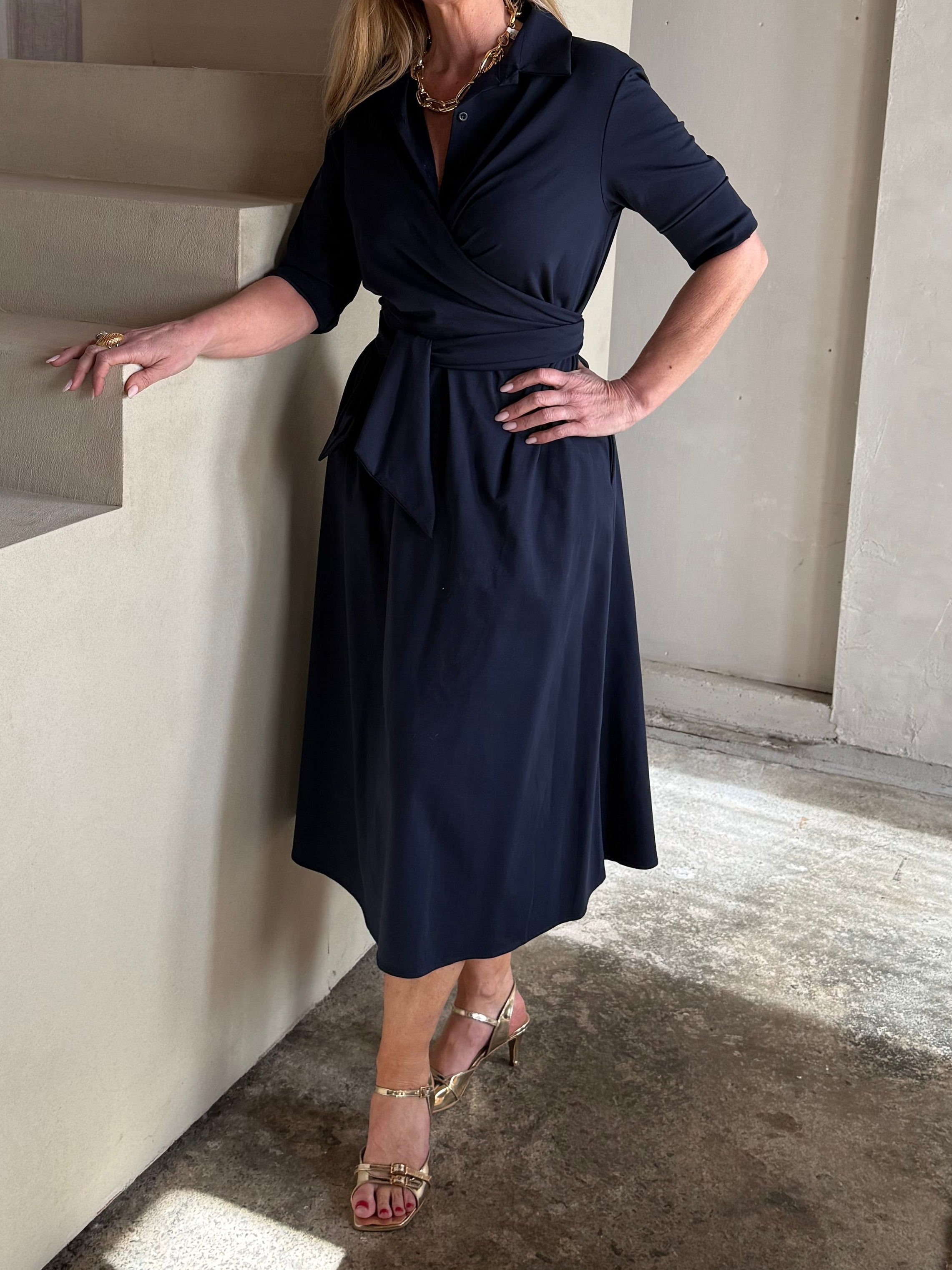 MVD Dress Navy
