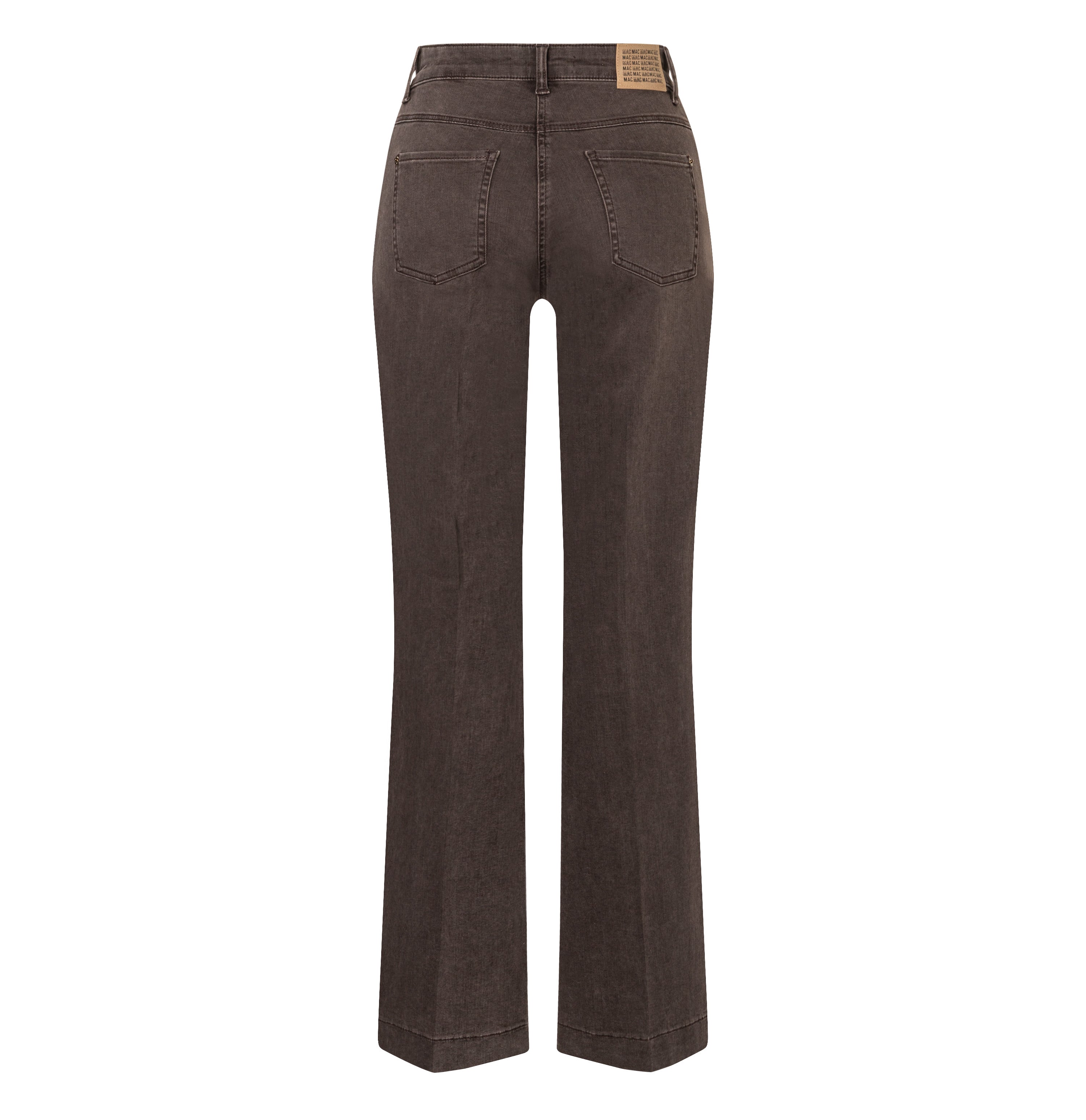 MAC Wide Jeans – Brown Stone Wash