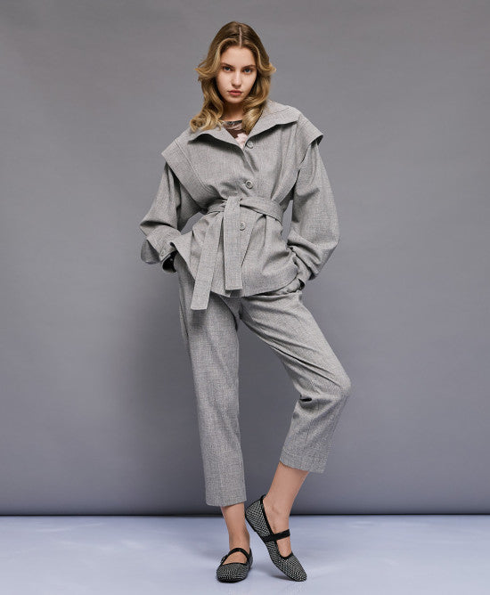 Access Structure Blazer grijs