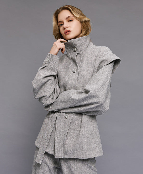 Access Structure Blazer grijs