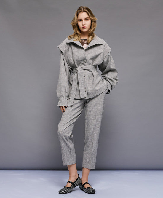 Access Structure Blazer grijs