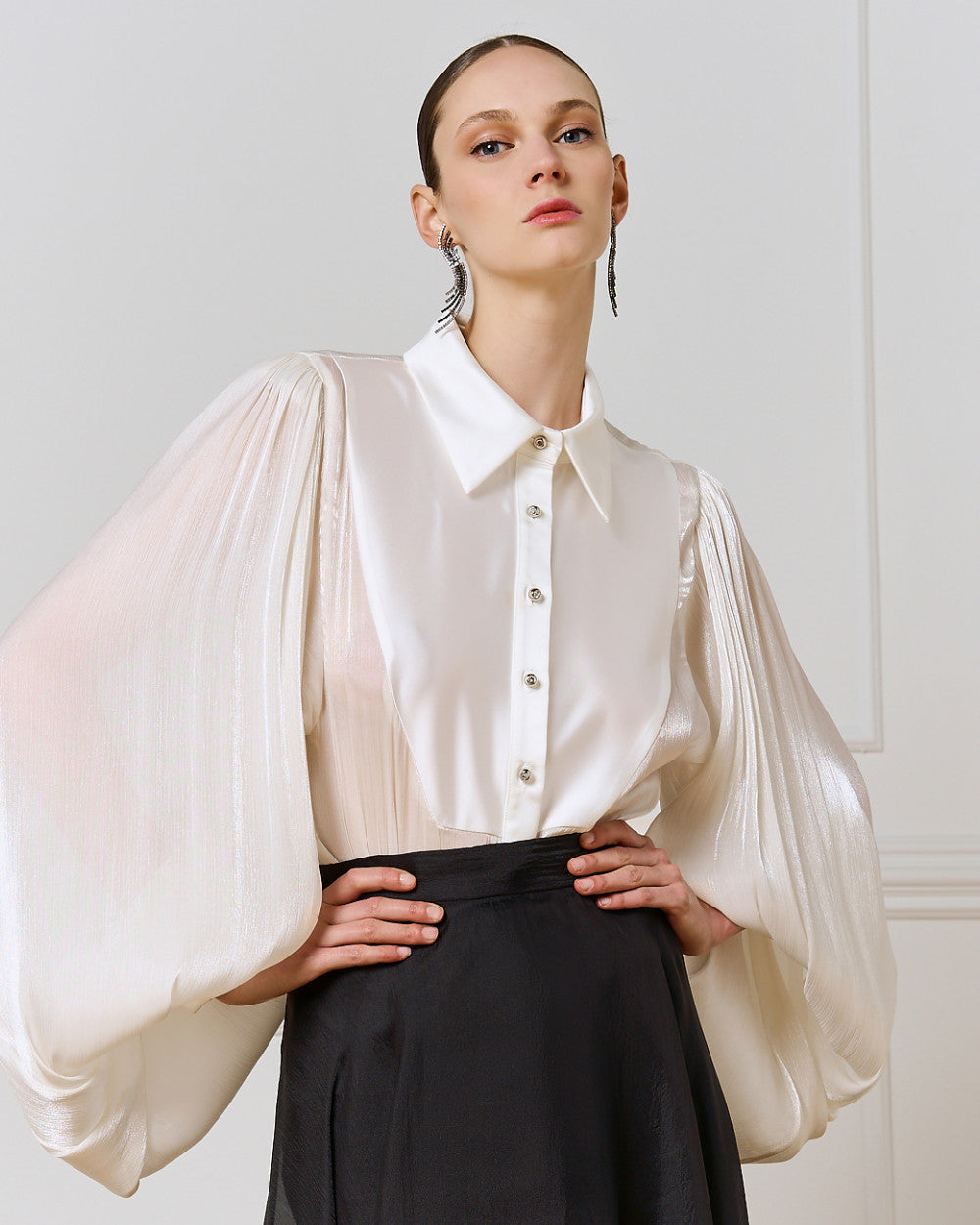 Access Body Blouse wit