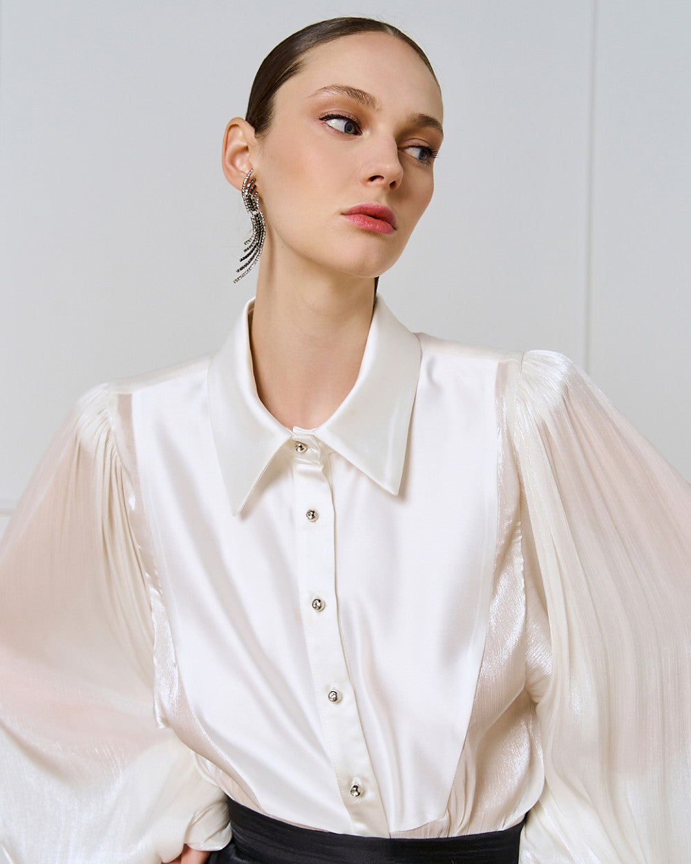 Access Body Blouse wit