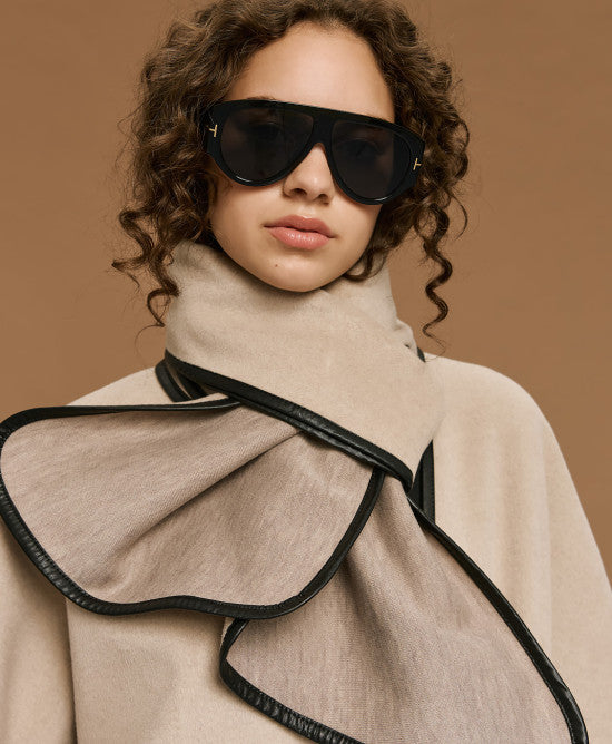 Access Lange Jas beige