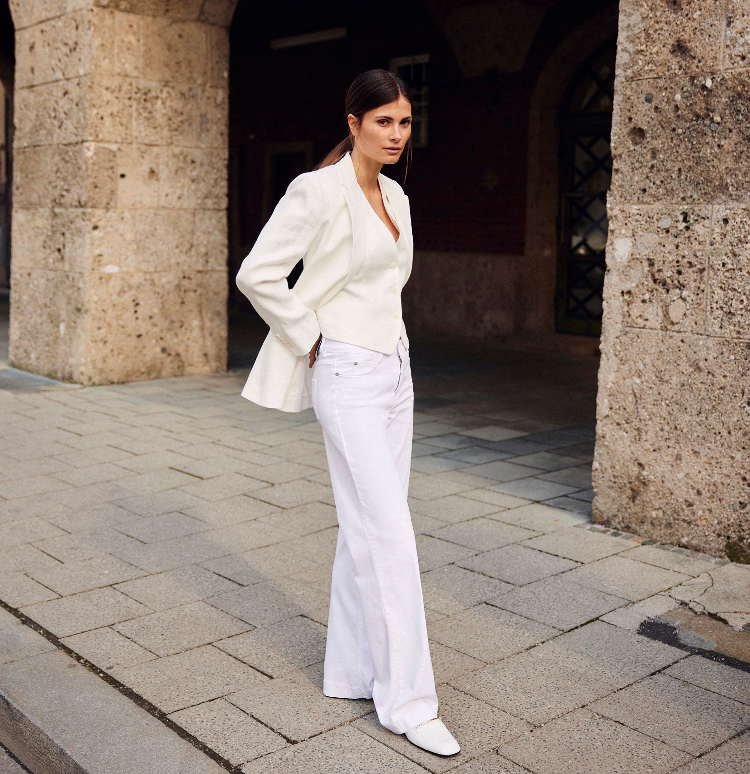 MAC Jeans Dream Wide – White