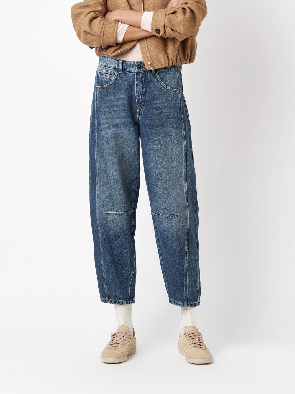 Rosner Mara Barrel-Fit Jeans