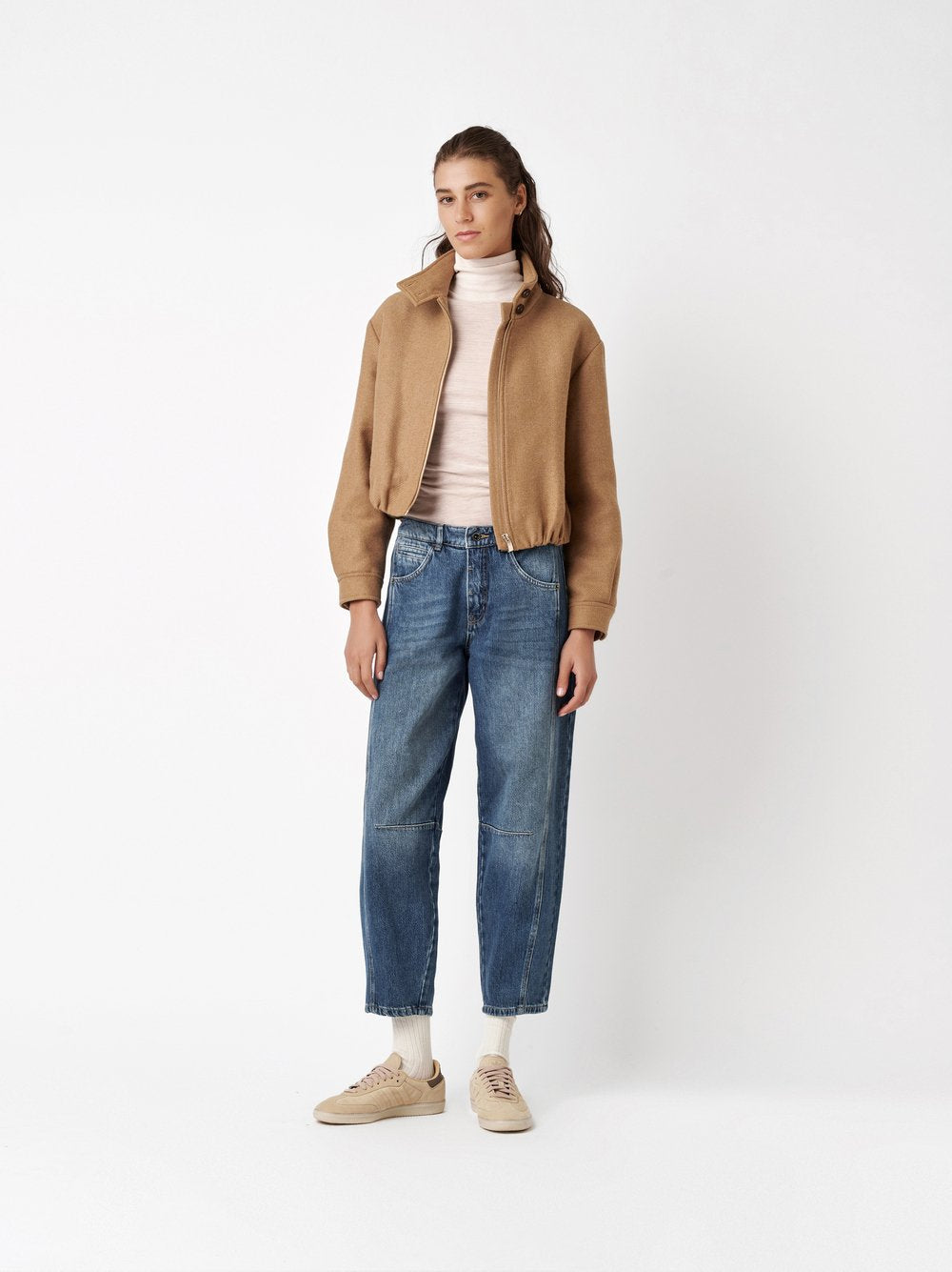 Rosner Mara Barrel-Fit Jeans