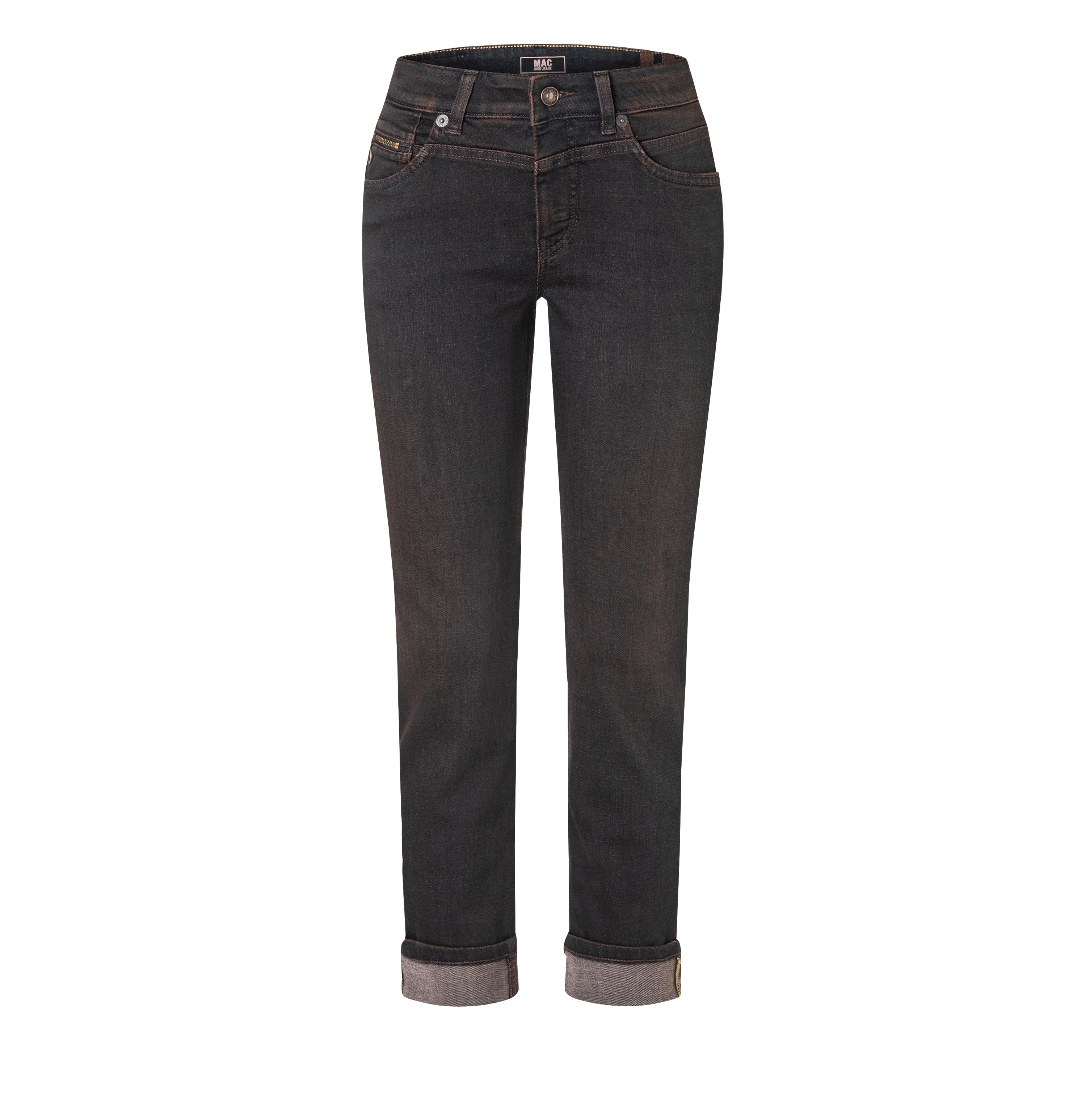 MAC Rich Slim Jeans Black Brown Used