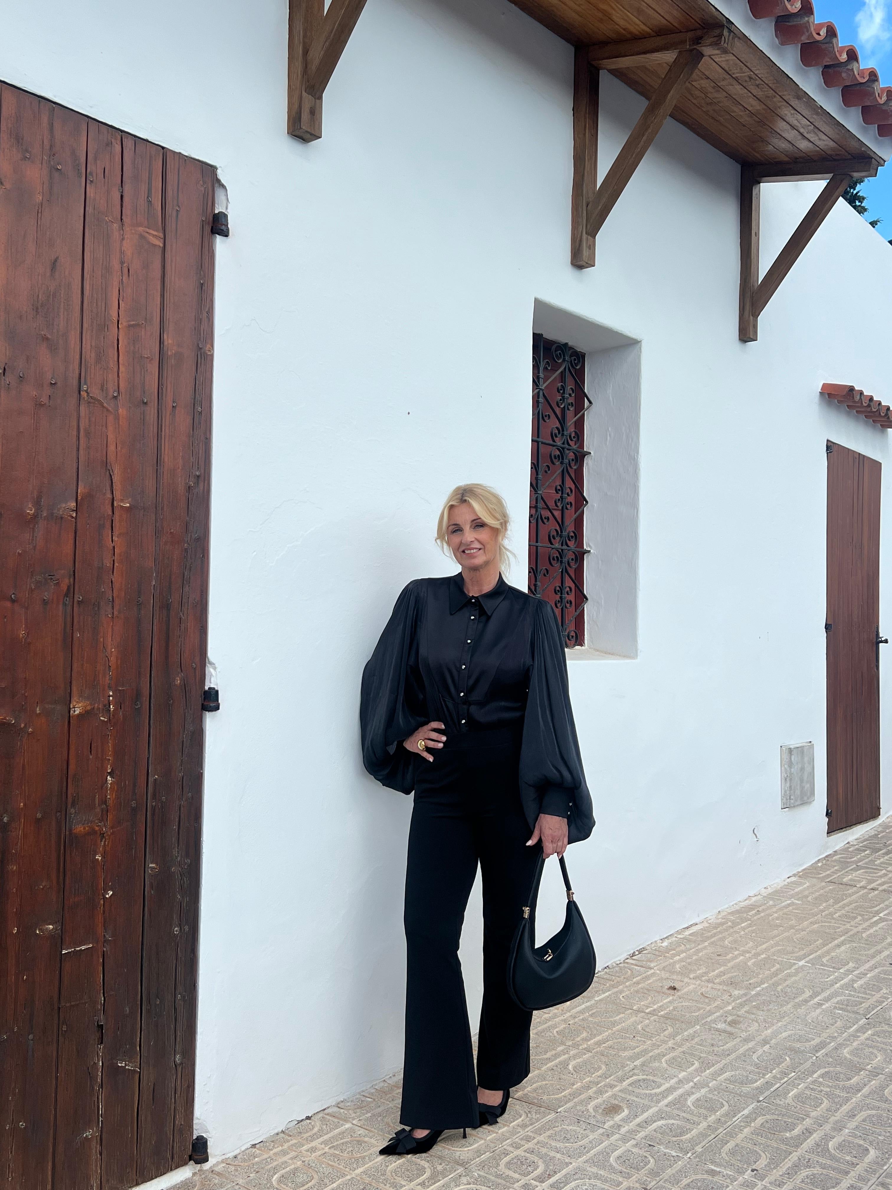 Access Body Blouse zwart