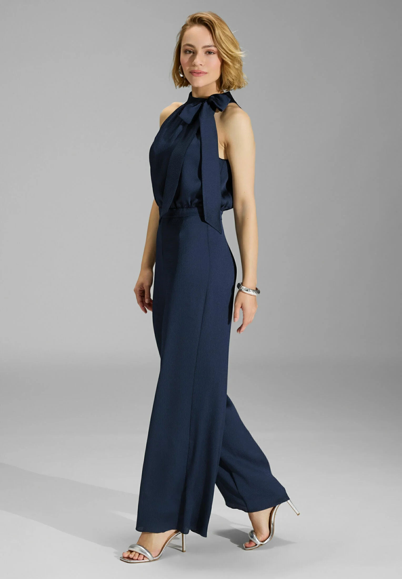 Swing Donkerblauwe Elegante Jumpsuit