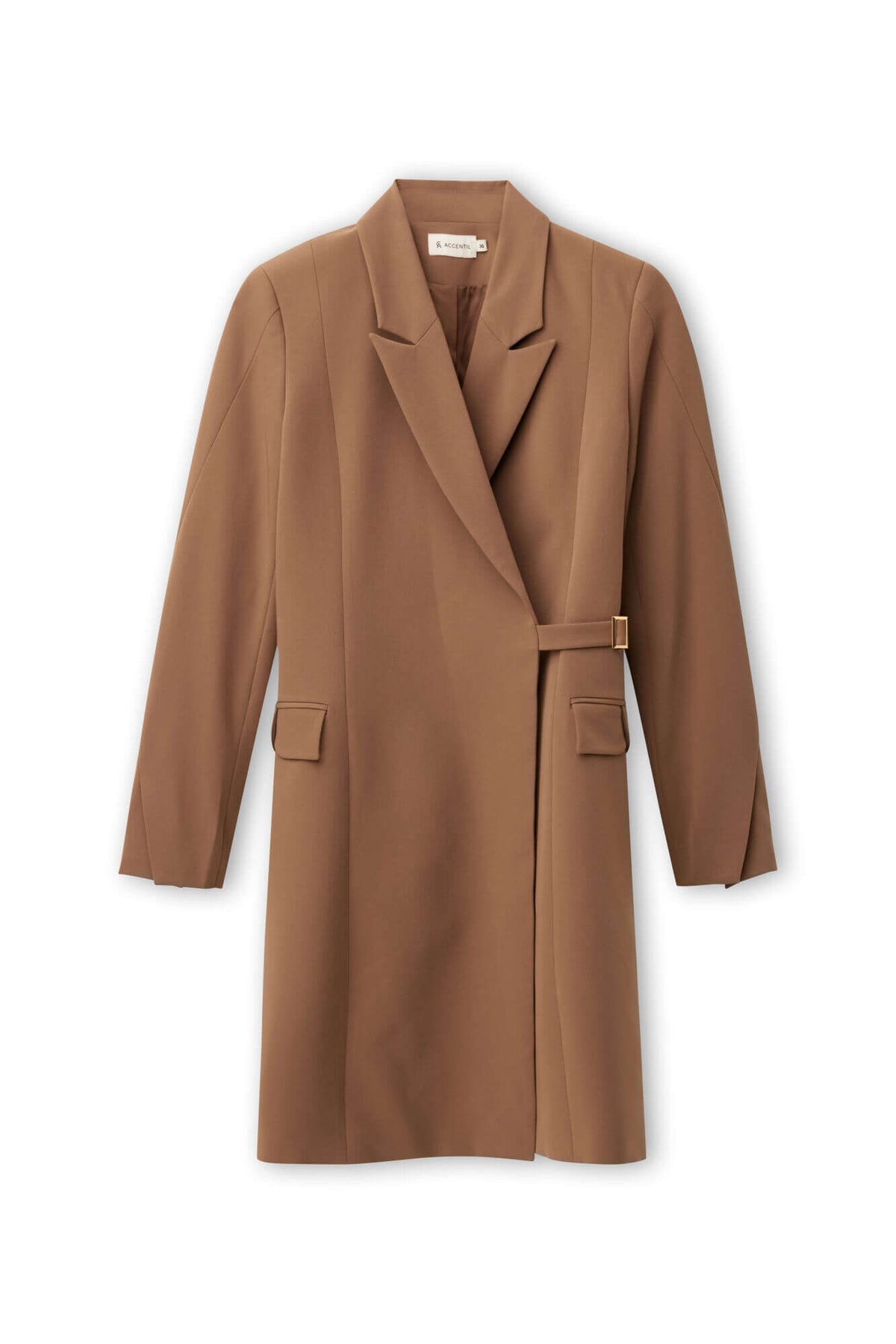 Accentil Alixia Blazerdress Mocha