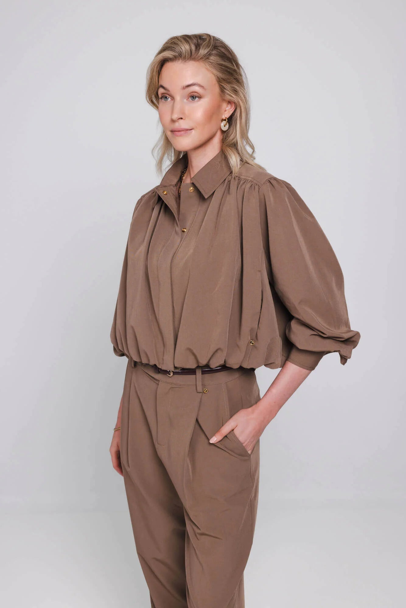 Accentil Elira Jacket Mocha